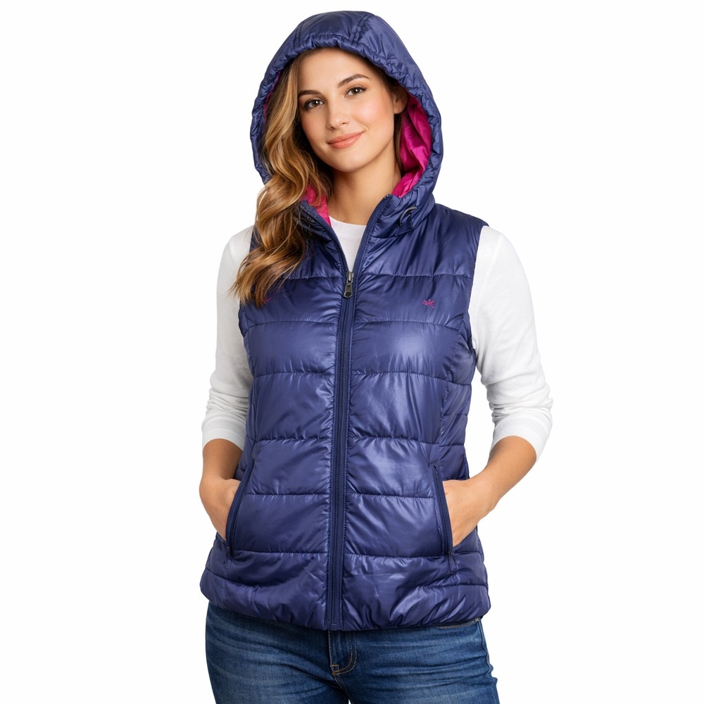 Doo Australia Blue Puffer Jacket Vest